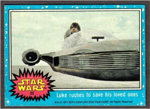 1977 Luke Skywalker #25