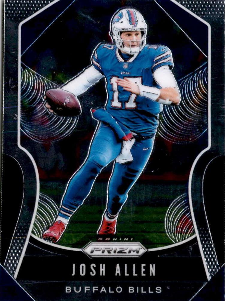 2019 Panini Prizm Josh Allen [Red, White, Blue Prizm] #3 card