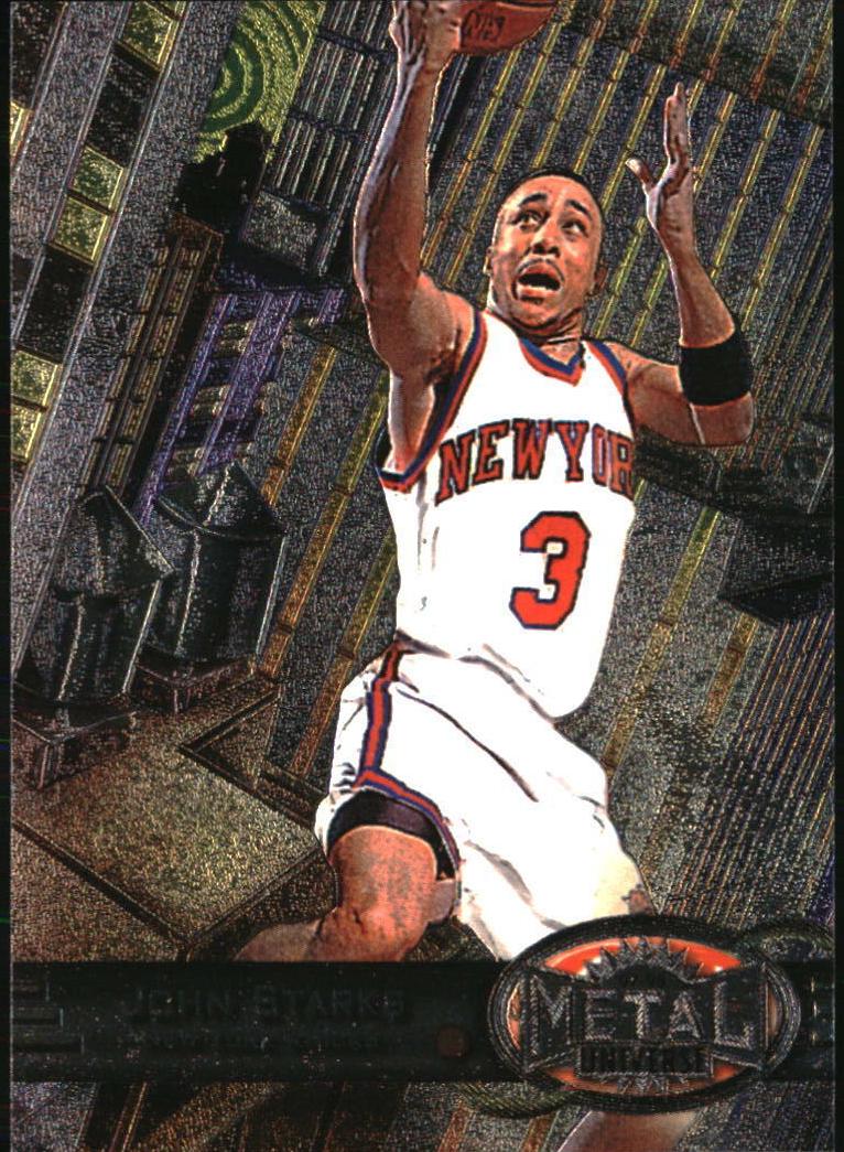 1997 Metal Universe John Starks #118 card