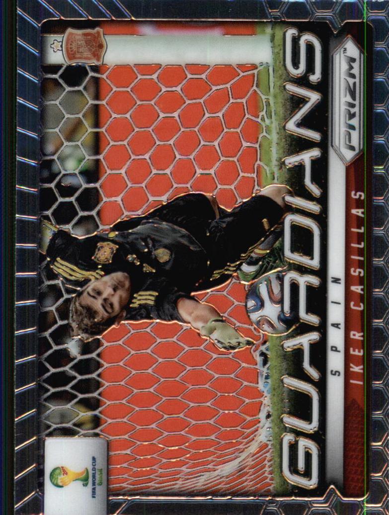 2014 Panini Prizm World Cup Iker Casillas [Black] #21 card