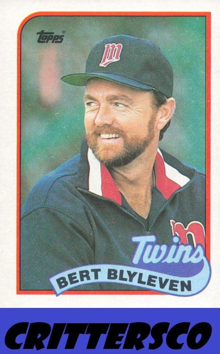 1989 Bert Blyleven #555