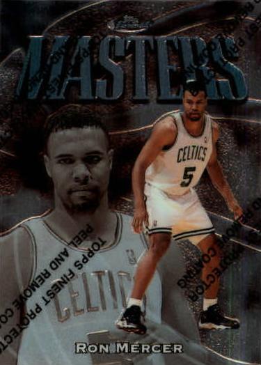 1997 Topps Finest Ron Mercer #293 card