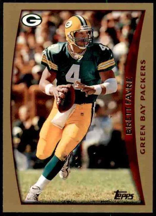 1998 Topps Brett Favre #100 card