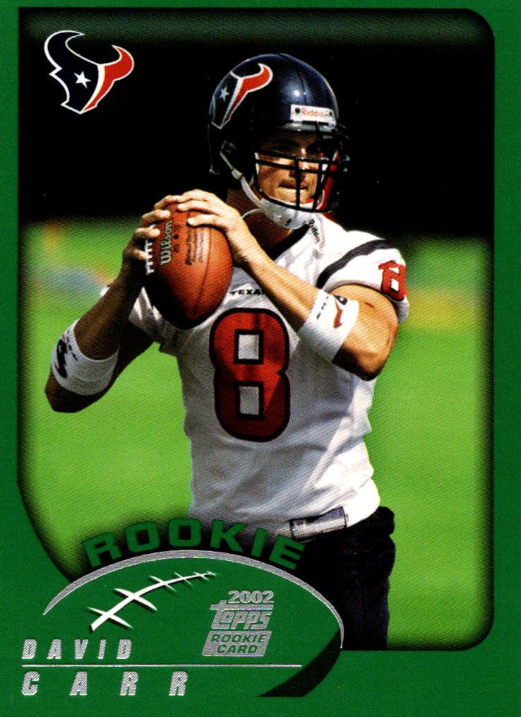 David Carr 2002 Topps Football