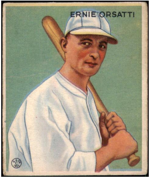 1933 Ernie Orsatti #201