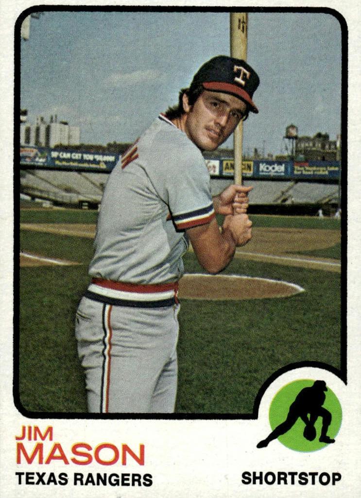 1973 Topps Jim Mason #458 card
