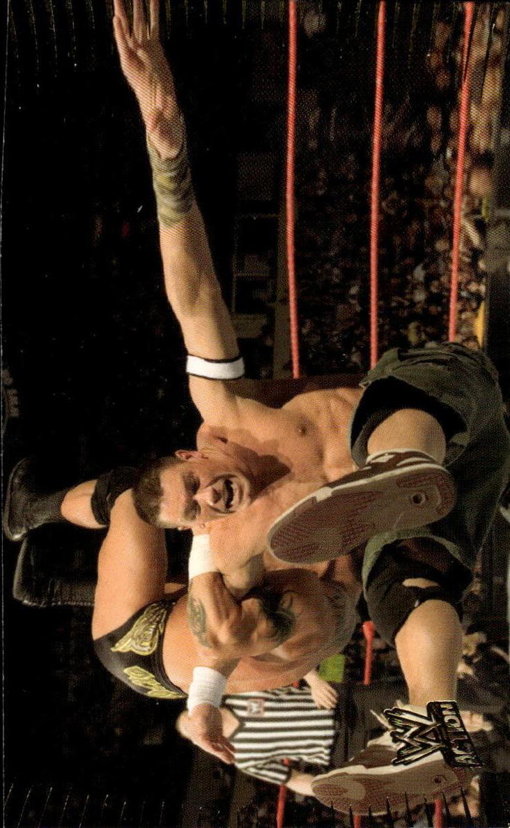 2007 Topps Action WWE John Cena #1 card