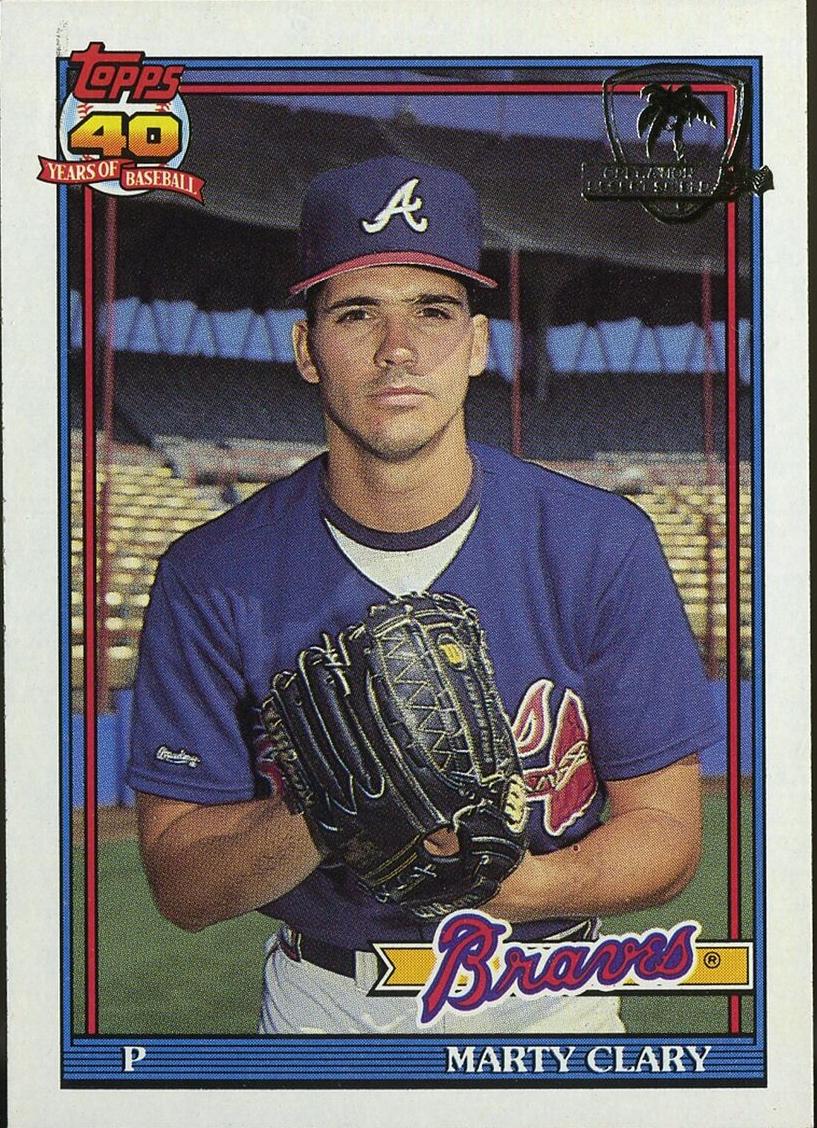 1991 Marty Clary #582