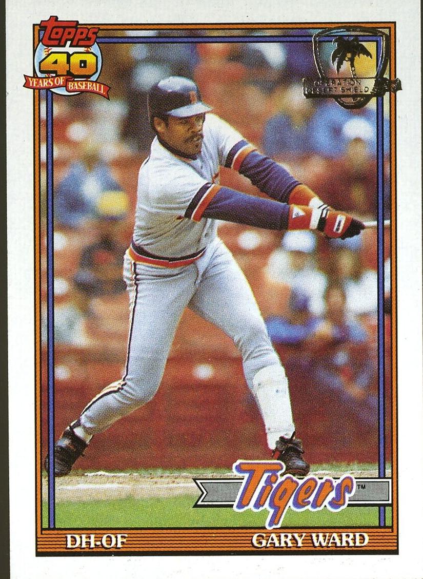 1991 Gary Ward #556