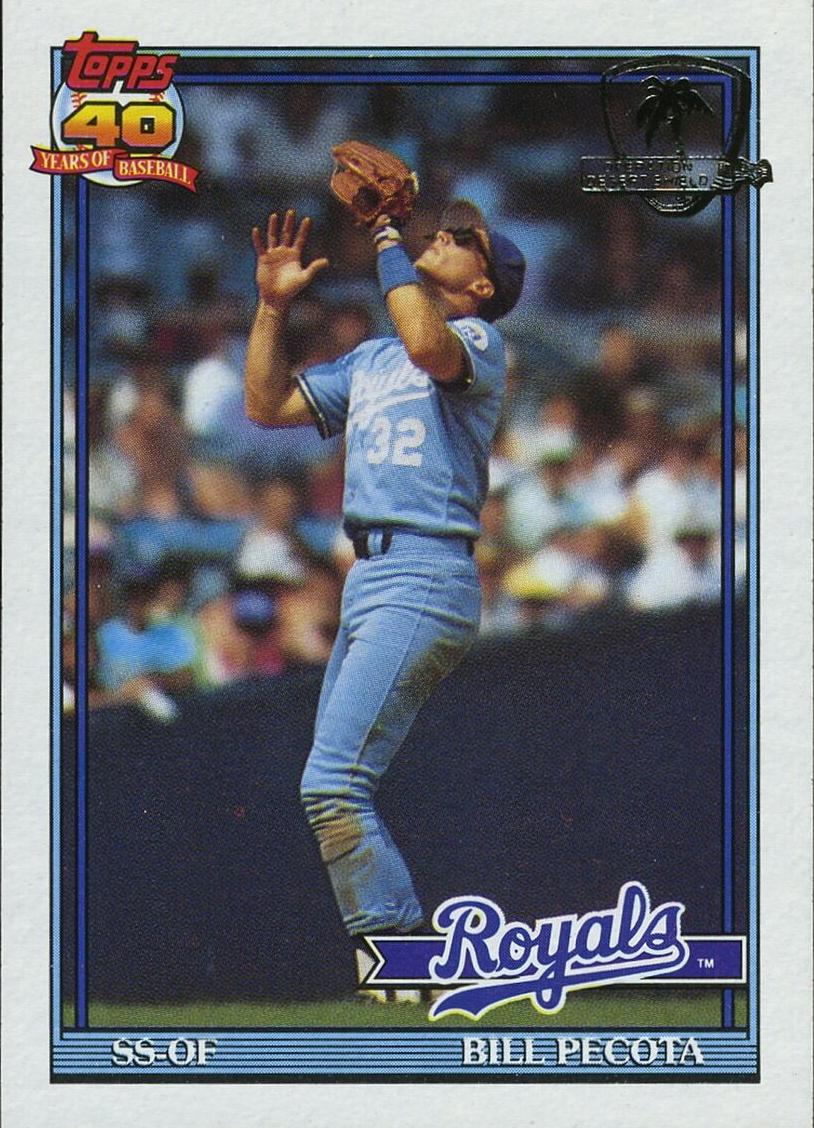 1991 Bill Pecota #754