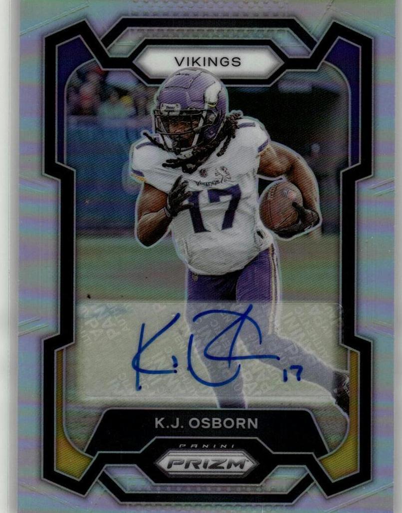 K.J. Osborn 2023 Prizm Football card