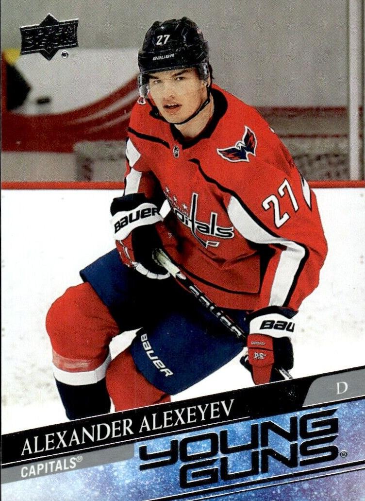 2020 Upper Deck Alexander Alexeyev #203 card