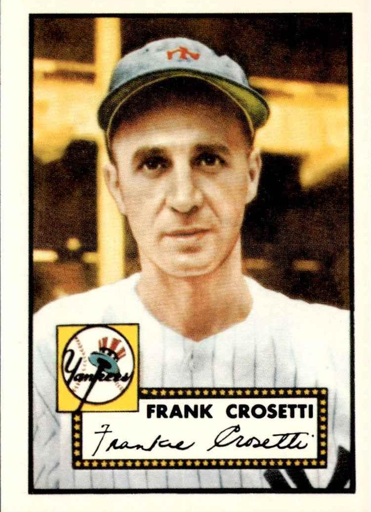 1952 Frank Crosetti #384