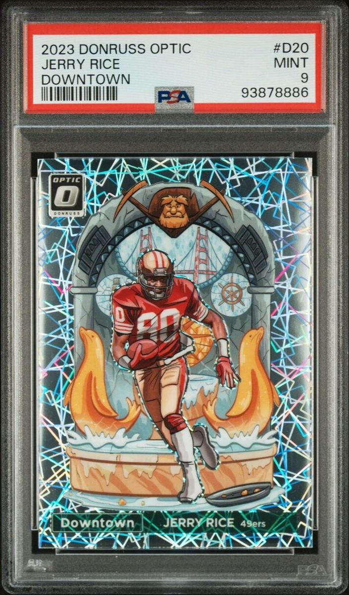 Jerry Rice 2023 Donruss Optic Downtown! Football