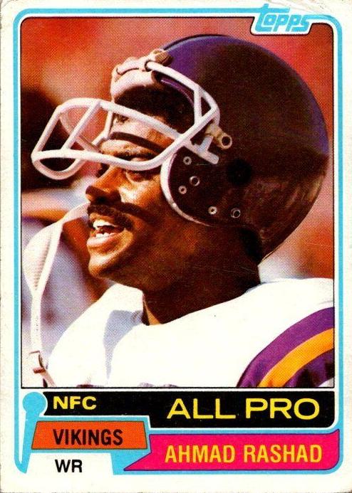 1981 Ahmad Rashad #140