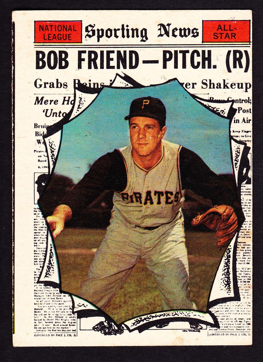 1961 Bob Friend #585