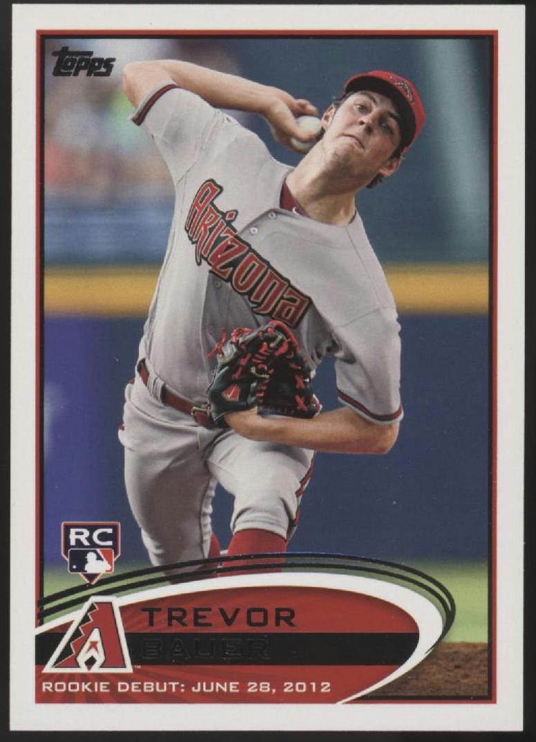 2012 Topps Update Trevor Bauer #US212 card