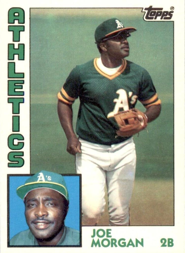 1984 Joe Morgan #82T