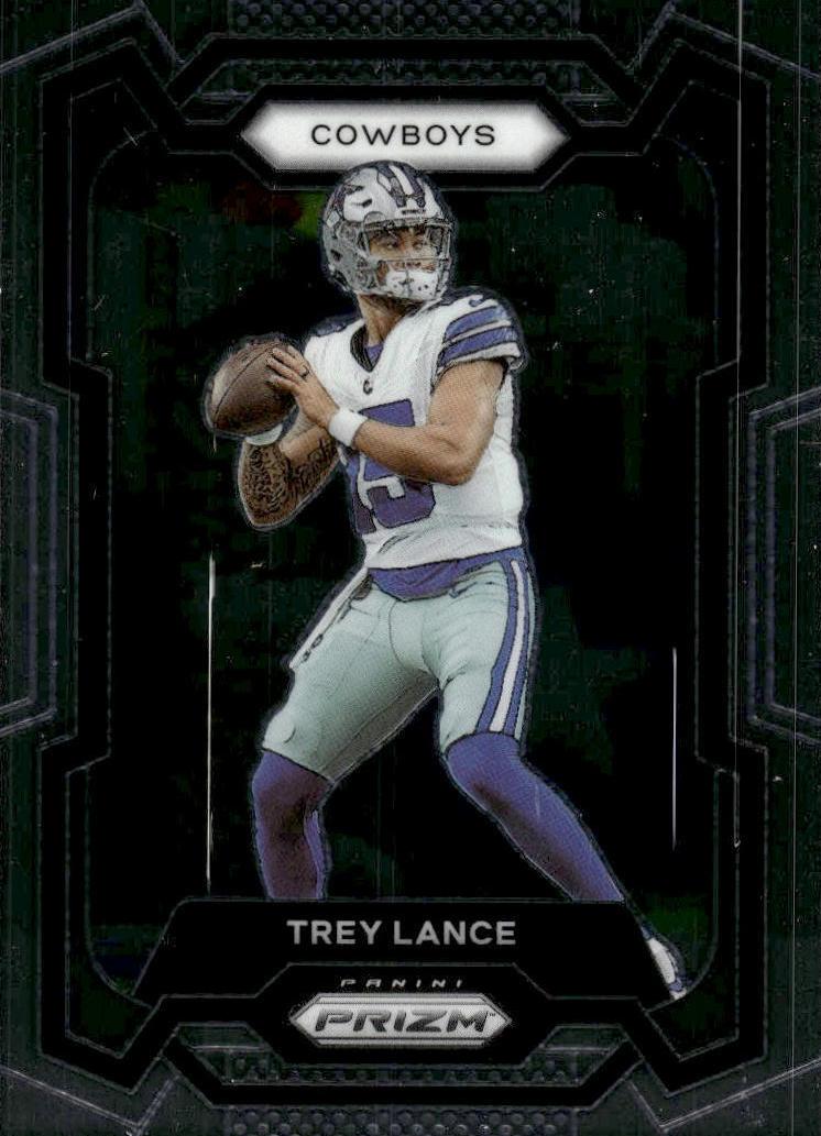 Trey Lance 2023 Prizm Football card