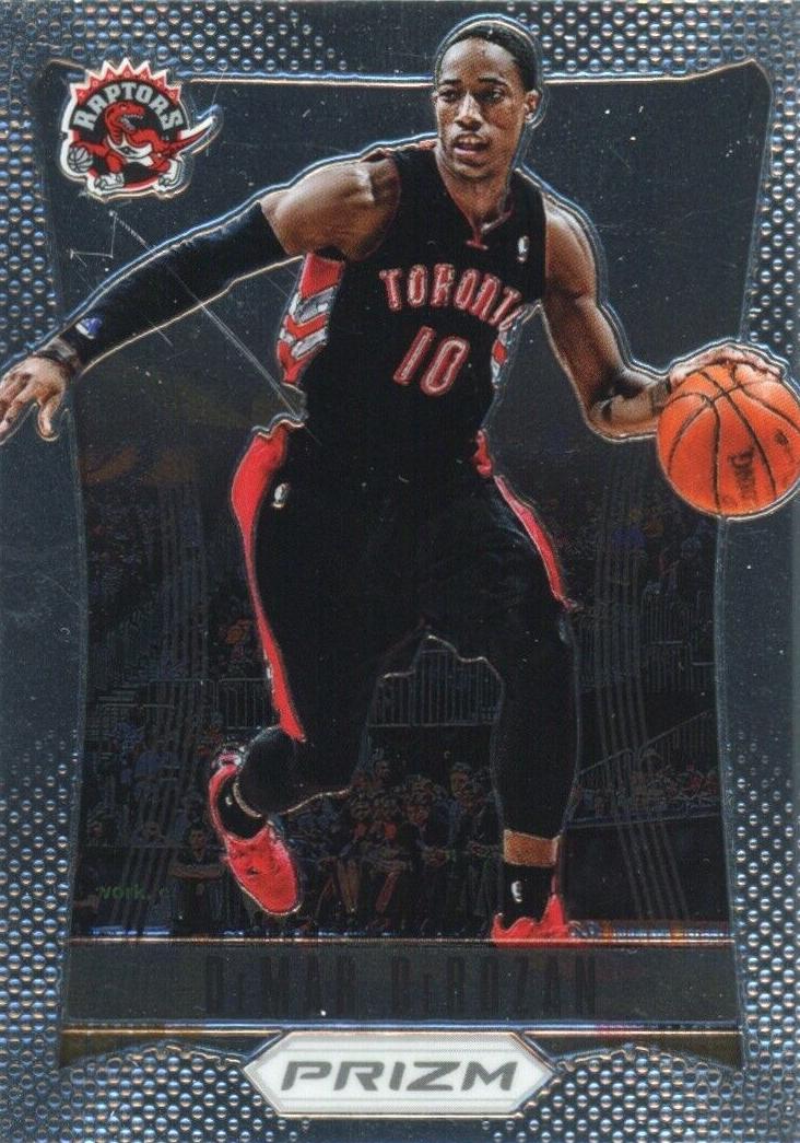 2012 Panini Prizm DeMar DeRozan #60 card