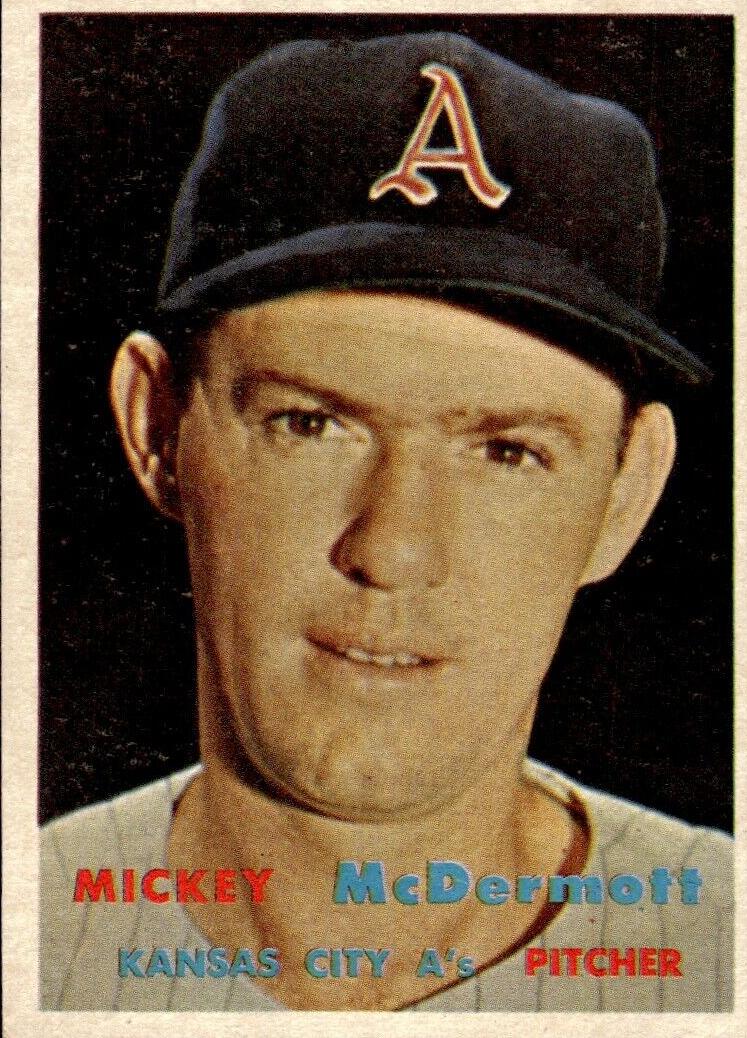 1957 Mickey McDermott #318