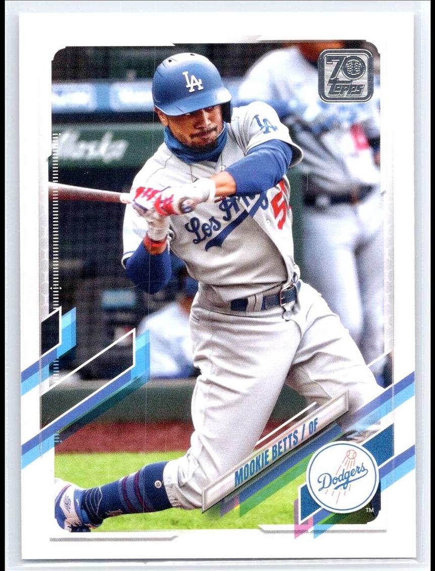 2021 Mookie Betts #13
