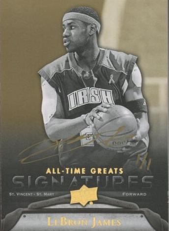 2012 LeBron James [Gold] #GA-LJ3