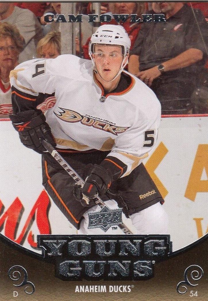 2010 Upper Deck Cam Fowler #201 card