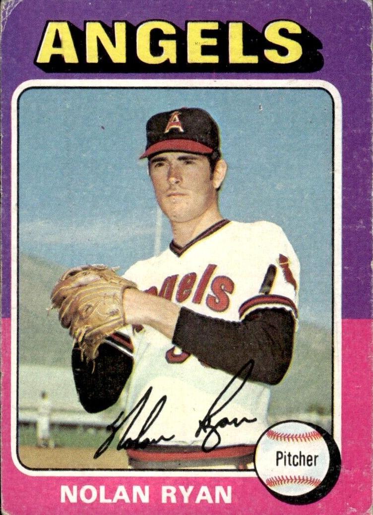 1975 Topps #500 Nolan Ryan front
