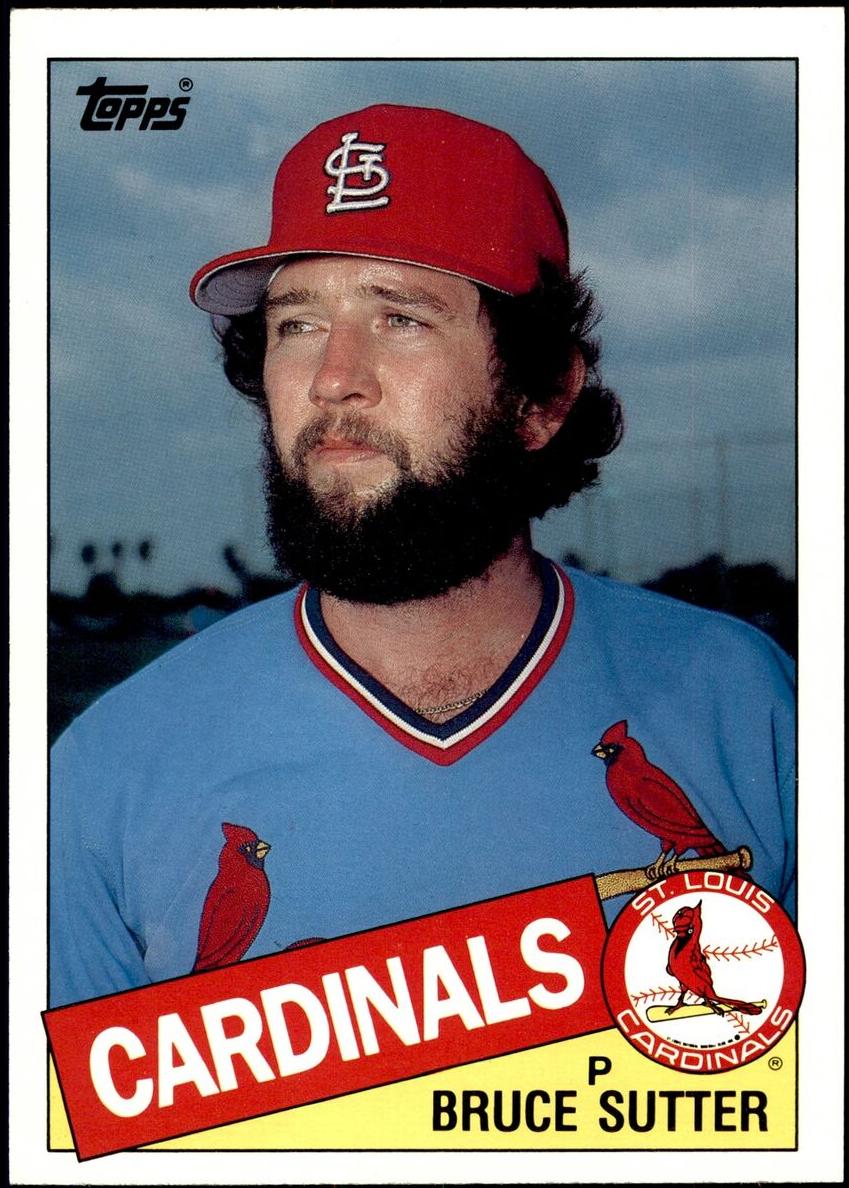 1985 Bruce Sutter #9