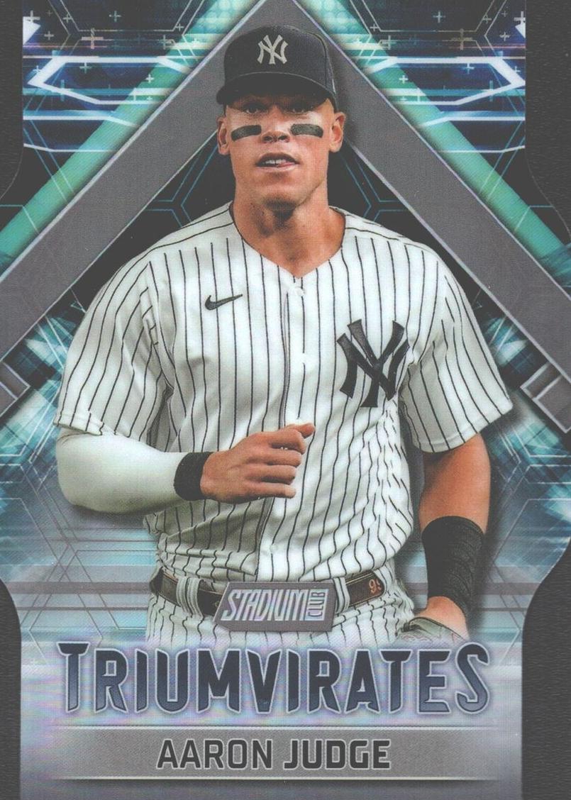 2023 Stadium Club Triumvirates Aaron Judge #T-5 card