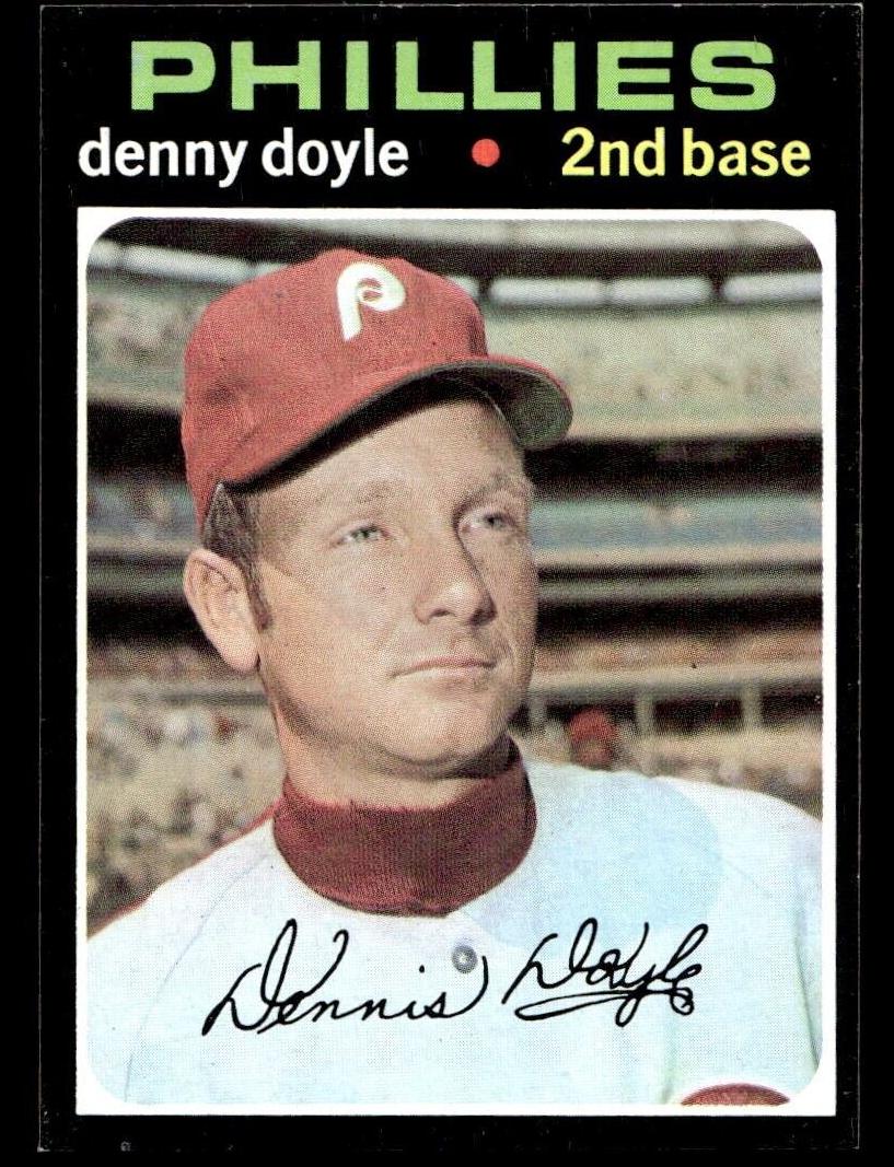 1971 Topps Denny Doyle #352 card