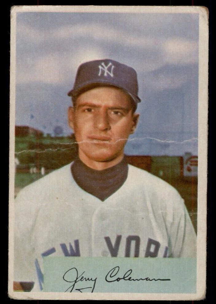 1954 Jerry Coleman #81