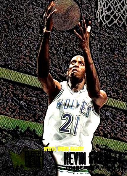 Kevin Garnett 1995 Fleer Metal Basketball