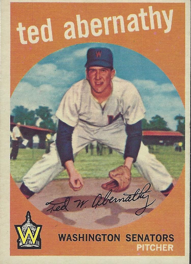 1959 Ted Abernathy #169