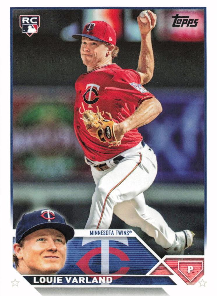 2023 Topps Louie Varland #441 card