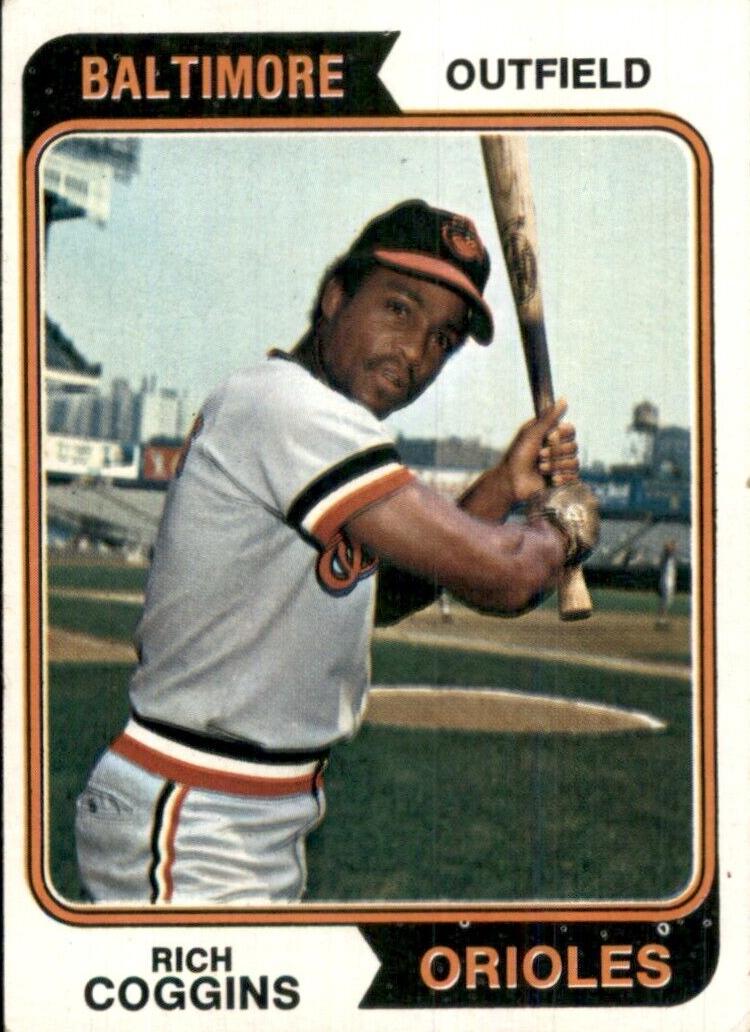 1974 Topps Rich Coggins #353 card