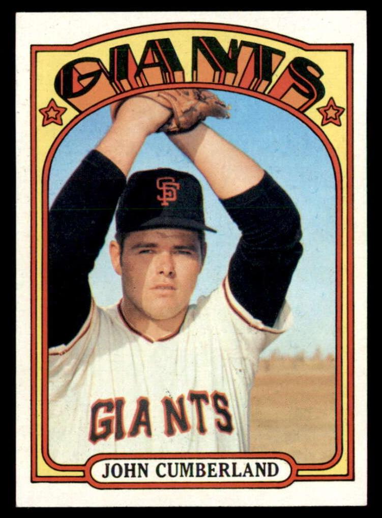 1972 Topps John Cumberland #403 card