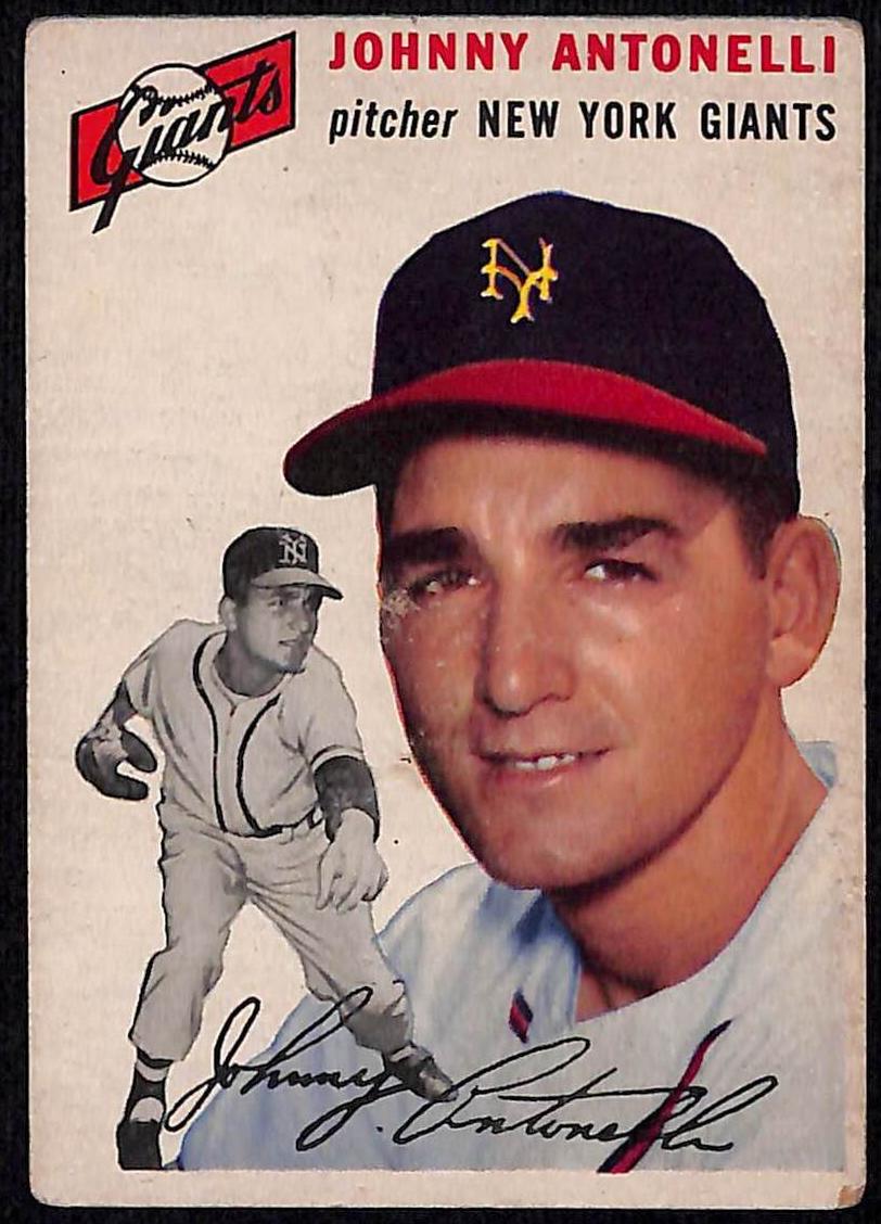 1954 Johnny Antonelli #119