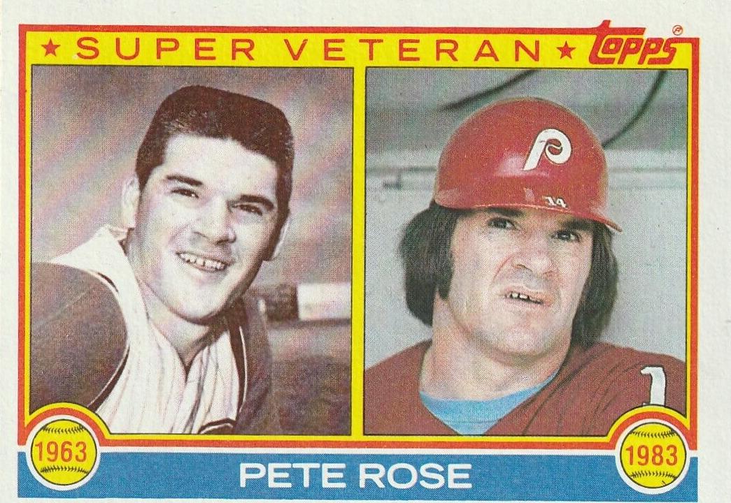 1983 Topps Pete Rose #101 card