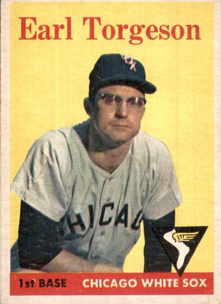 1958 Topps Earl Torgeson #138 card