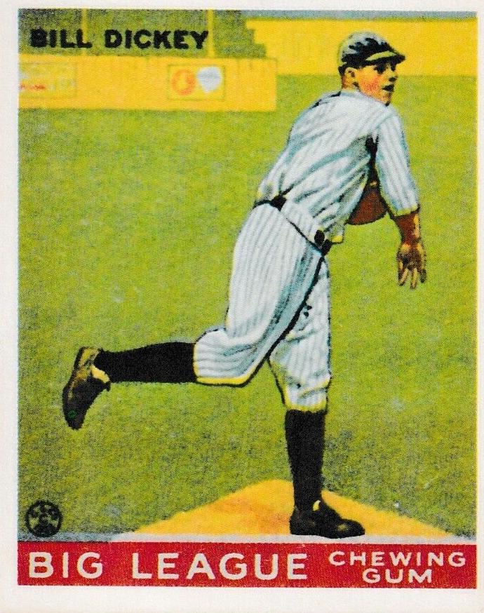 Bill Dickey 1933 R319 Goudey Baseball