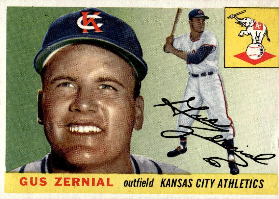1955 Gus Zernial #110