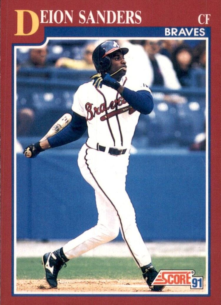1991 Deion Sanders #34T