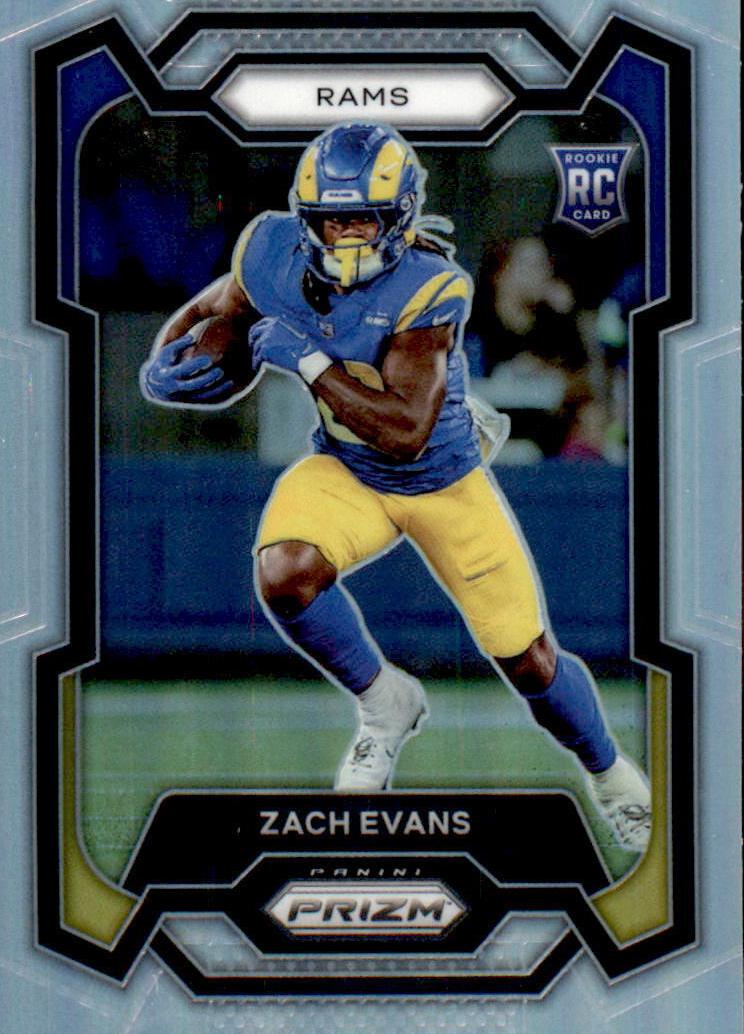 Zach Evans 2023 Prizm Football card