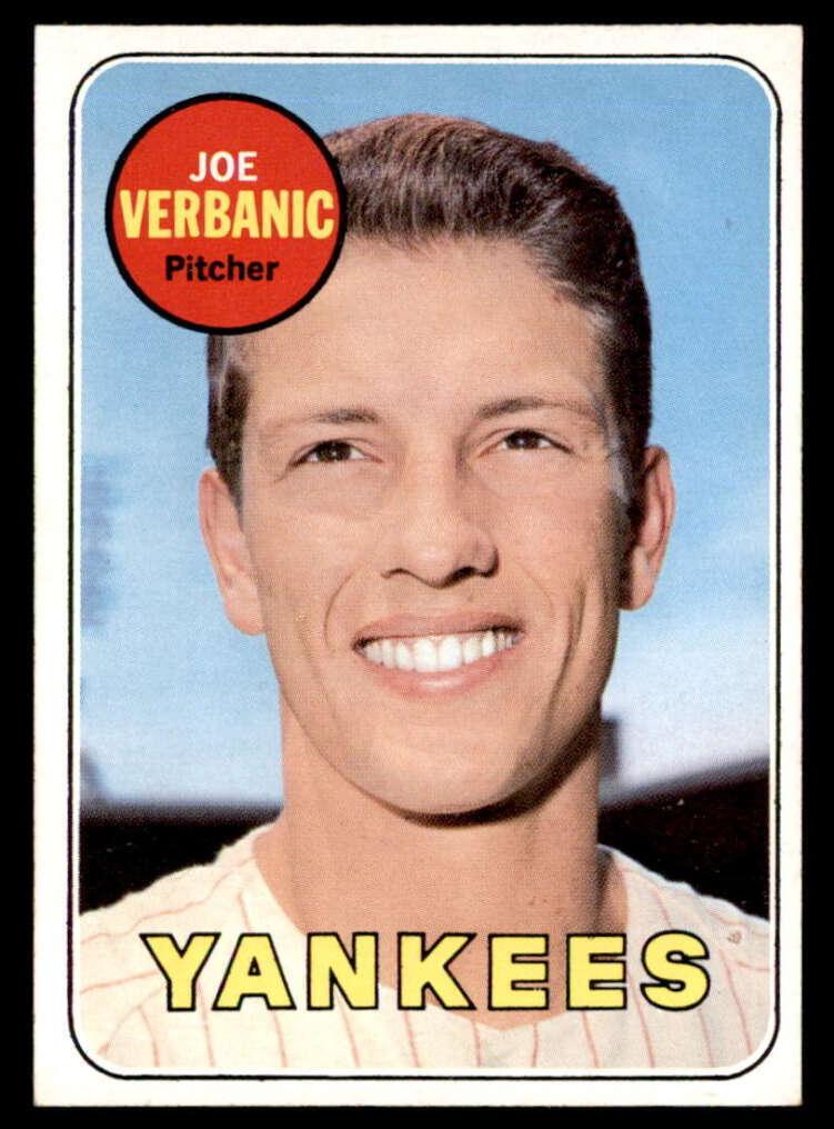 1969 Topps Joe Verbanic #541 card