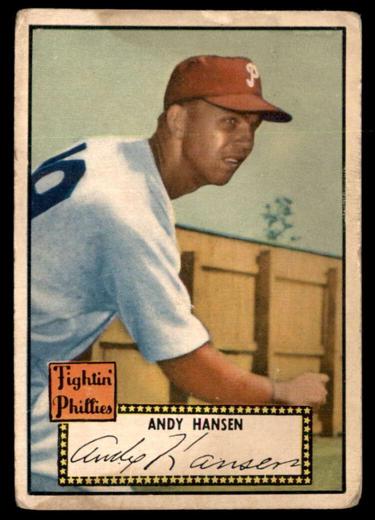 1952 Andy Hansen #74