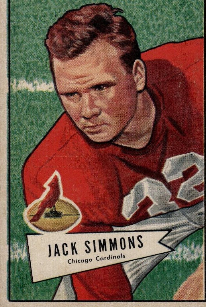 1952 Jack Simmons #110
