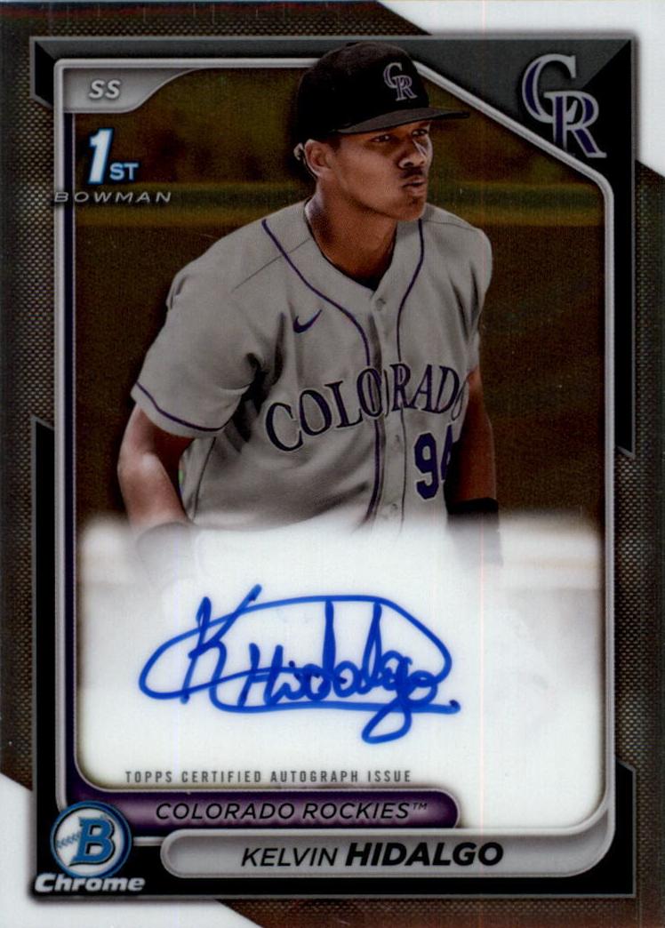 Kelvin Hidalgo 2024 Bowman Chrome Prospects card