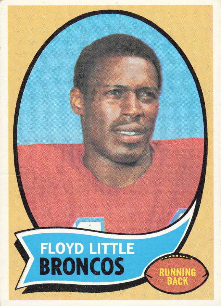 1970 Topps Floyd Little #170 card